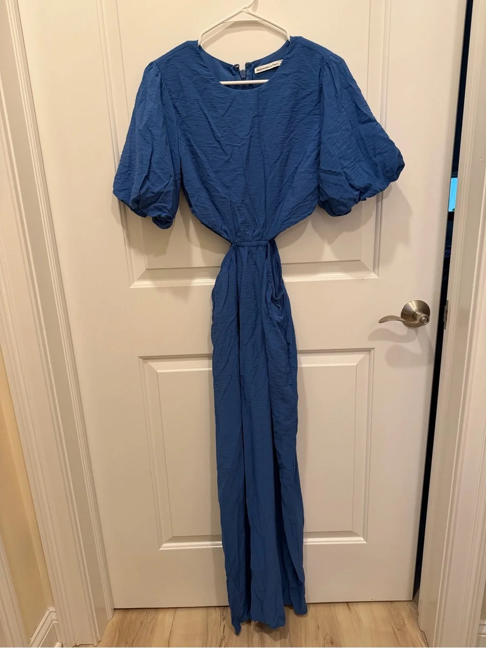 ABERCROMBIE - Short-Sleeve Cutout Maxi Dress